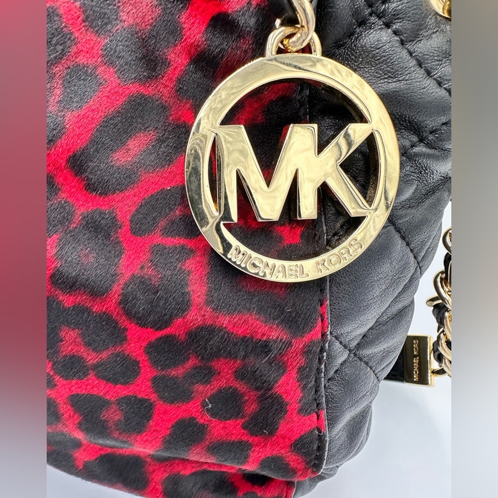 MICHAEL KORS 2 WAY HAIR-CALF SHOULDER BAG - Picture 12 of 12